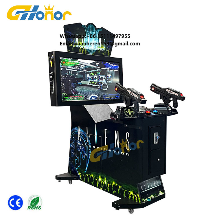 Arcade Game Coin - Münzbetriebene Schießspiel-Arcade-Maschine für den Innenbereich im