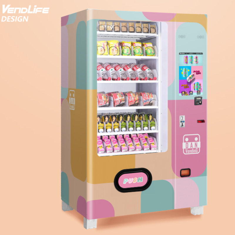 Arcade Vending Machine - Direktverkauf ab Werk 24-Stunden-Selbstbedienungs-Kombi-Snack- und Getränkeautomat