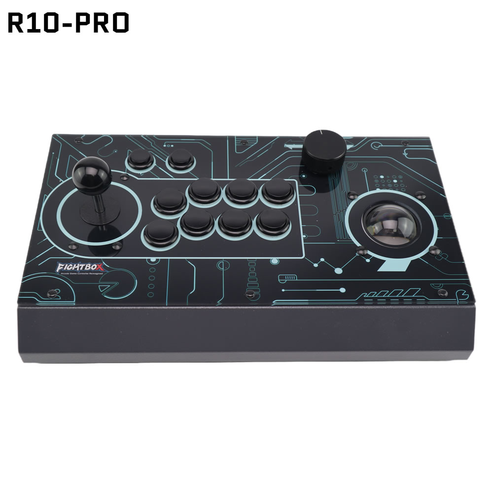 Trackball Controller Arcade - FightBox R10-PRO Arcade Fight Stick mit