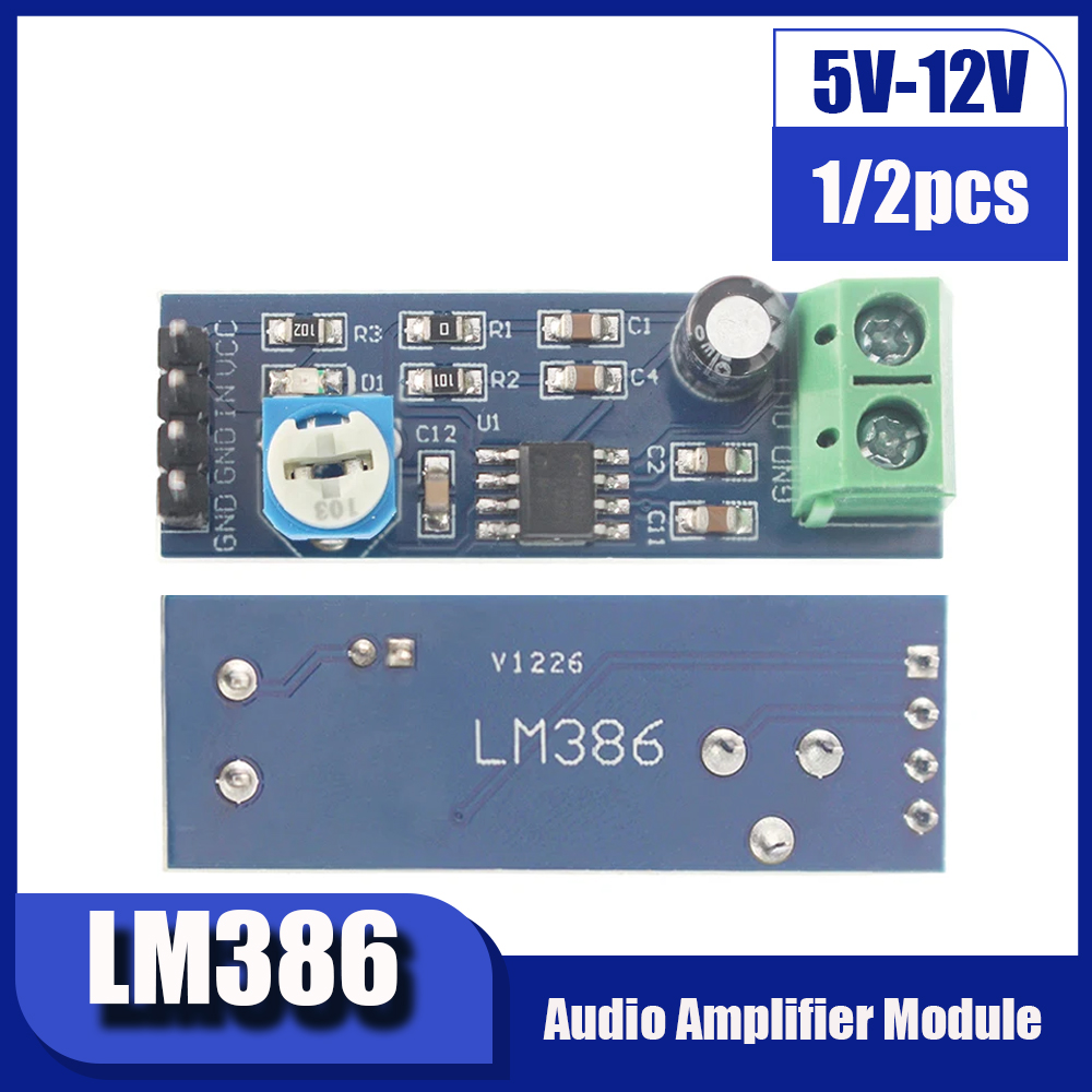 Arduino Vending Machine Project - 1/2PCS LM386 Audio Power Verstärker Modul