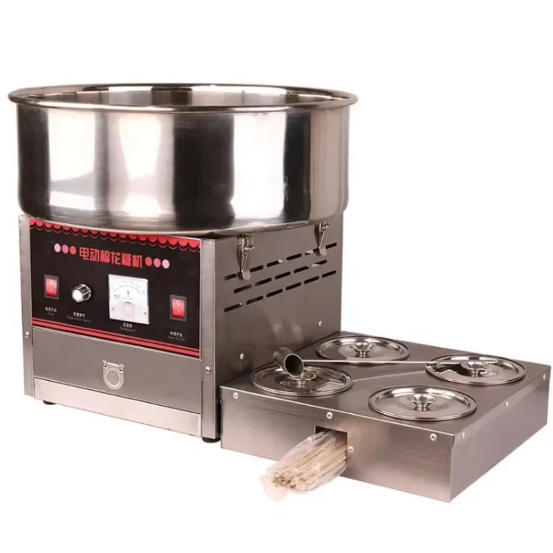 Candy Floss Machine - Vollautomatische Zuckerwattemaschine / Zuckerwatte-Maschine