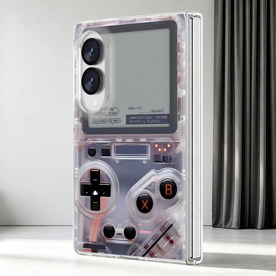 Arcade Z - Transparente Handyhülle für Samsung Galaxy Z