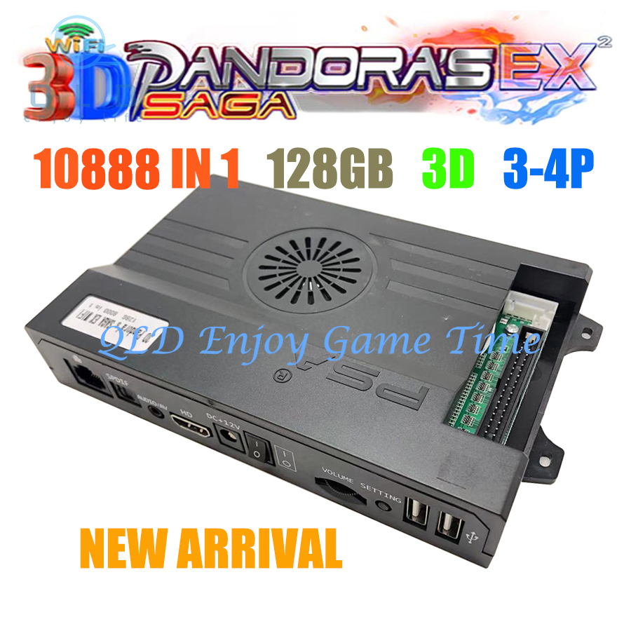 128 GB 3D Pandora Saga EX2 Arc – Trackball Controller Arcade Bewertung und Preis