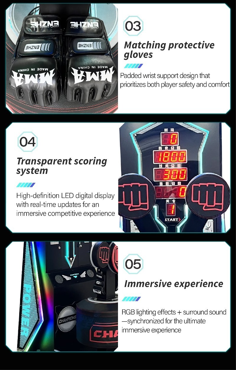 Kommerzielle Boxmaschine Big K – Boxing Machine Arcade Bewertung und Preis