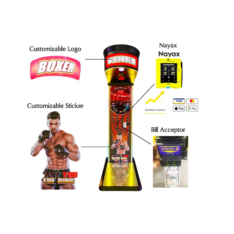 Wasserdichte Street-Box-Kickma – Boxing Machine Arcade Bewertung und Preis