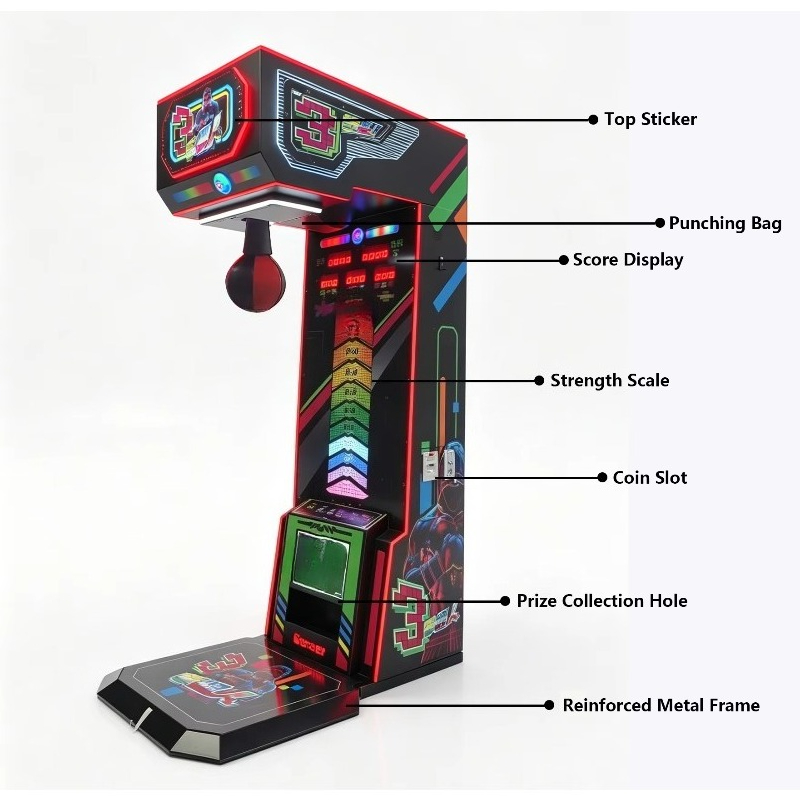 Boxsimulator-Maschine Elektron – Boxing Machine Arcade Bewertung und Preis