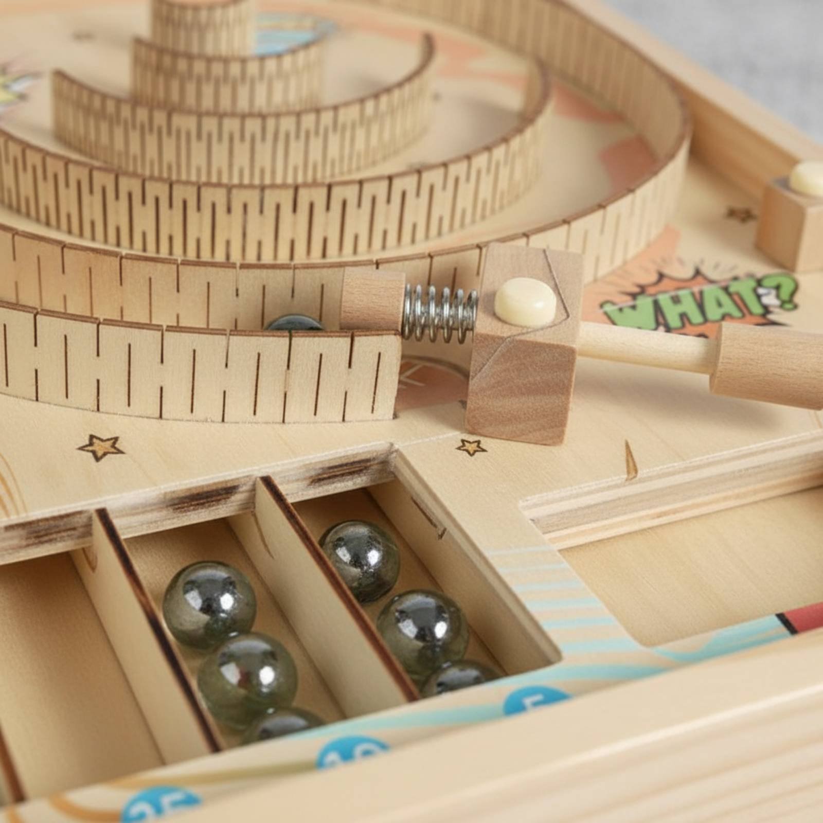 Desktop-Marmor-Spielsystem zur – Pinball Machine Bewertung und Preis