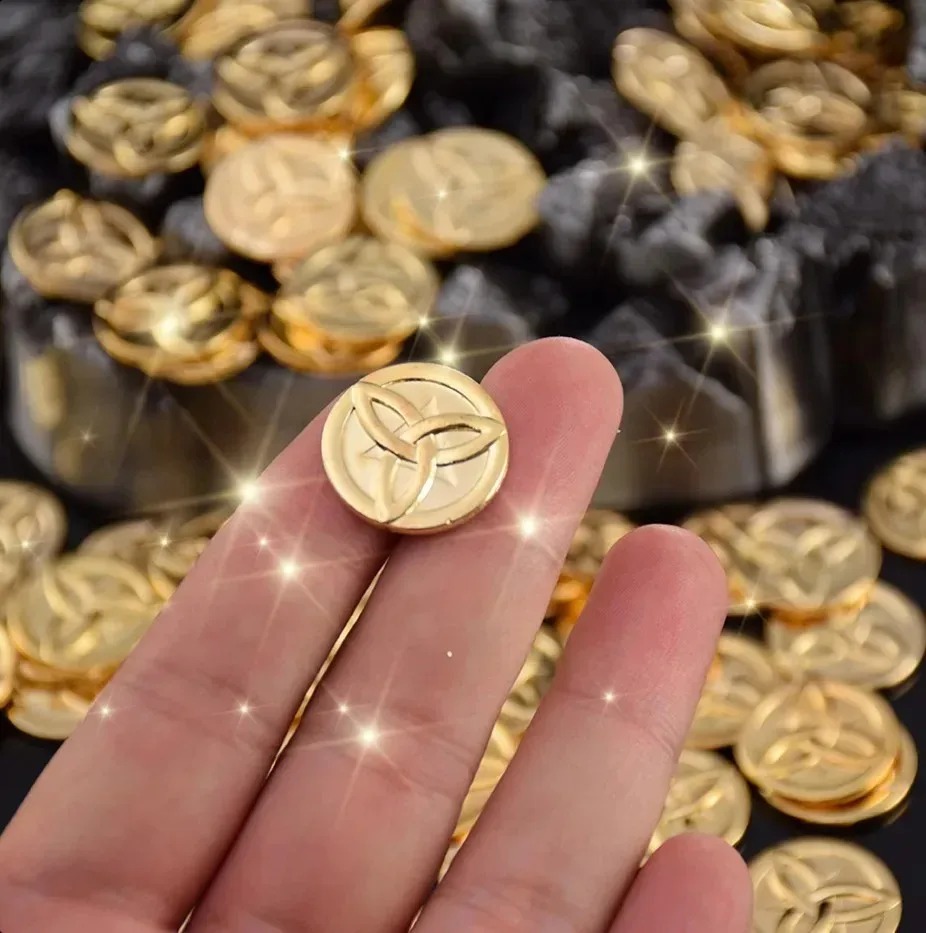 10 Stück Genshin Impact Zinkle – Arcade Game Coin Bewertung und Preis
